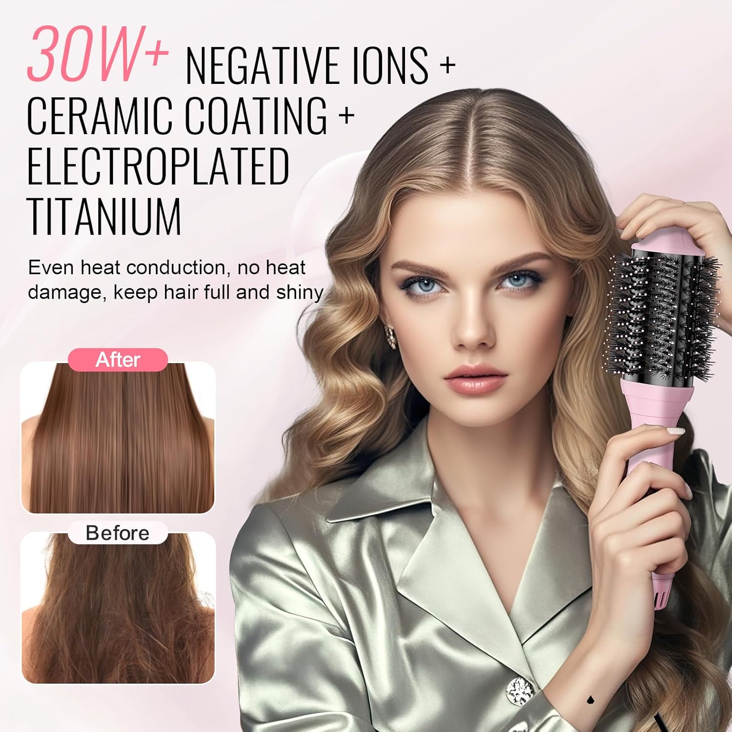 Brosse Soufflante Ionique : Volume et Style Parfait – Image 3