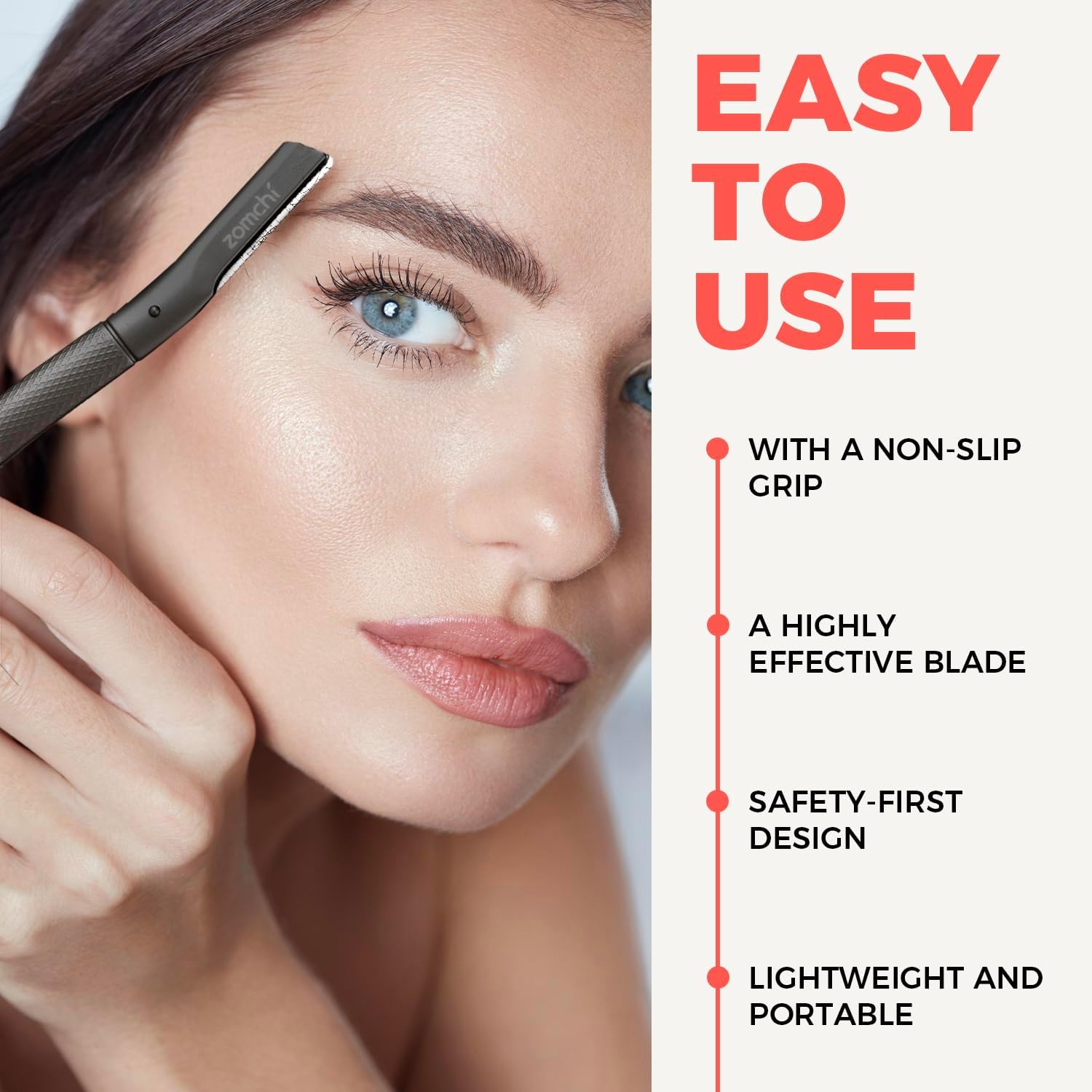 Rasoir sourcil pour femme : un dermaplaning efficace et précis pour un visage impeccable – Image 3