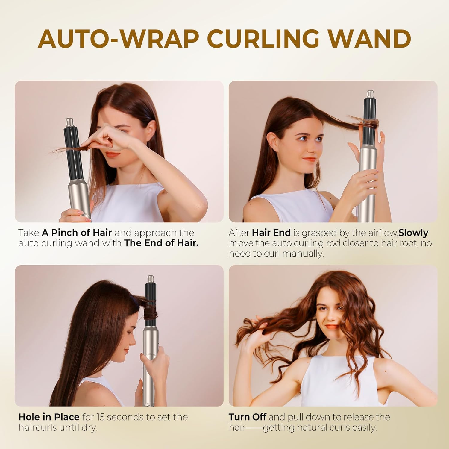 Air Styler 6 en 1 : brosse chauffante et souffleuse pour un brushing parfait des cheveux des femmes – Image 7