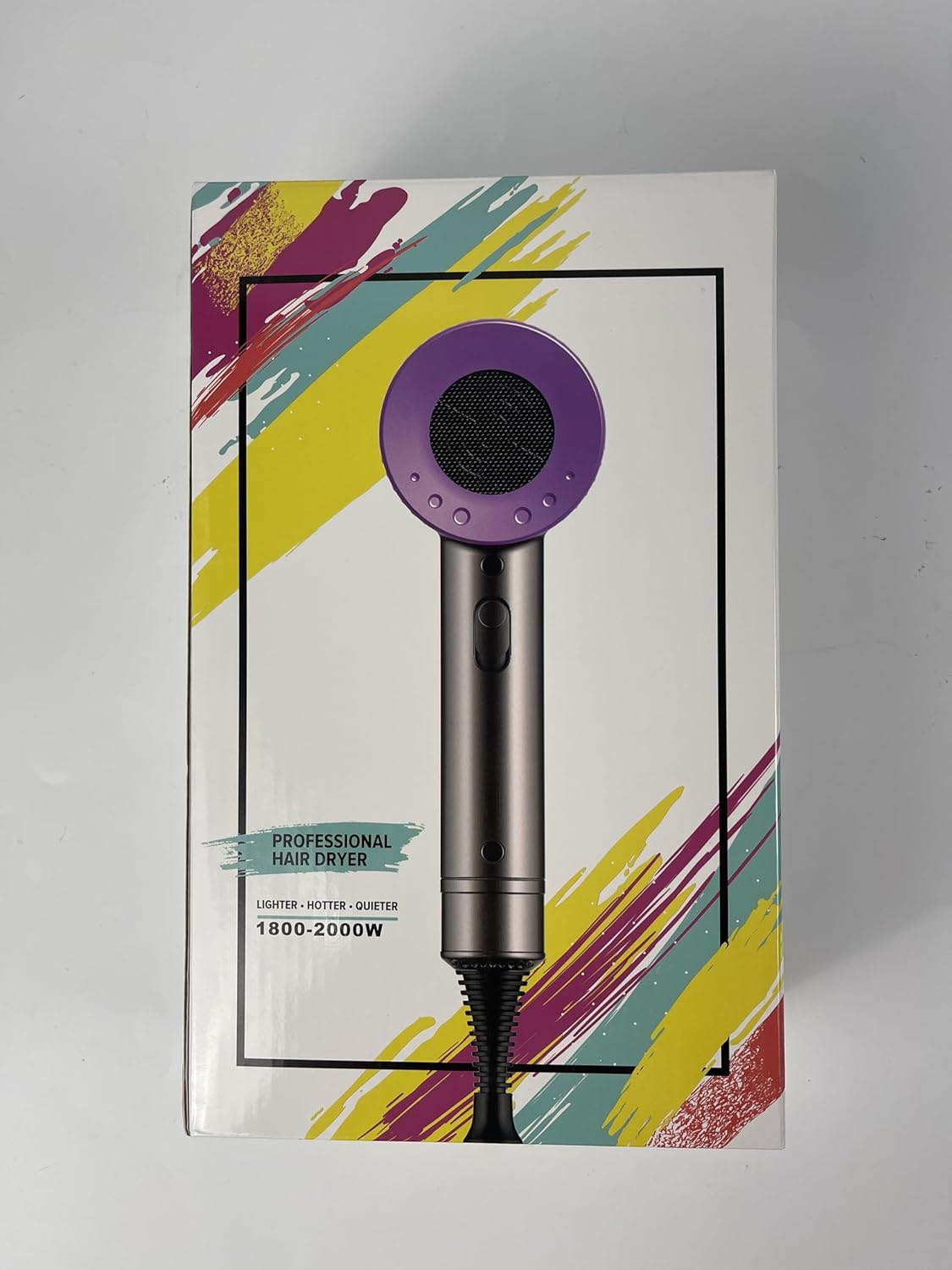 Sèche-cheveux professionnel 2000W : séchage rapide et polyvalent pour toute la famille – Image 3