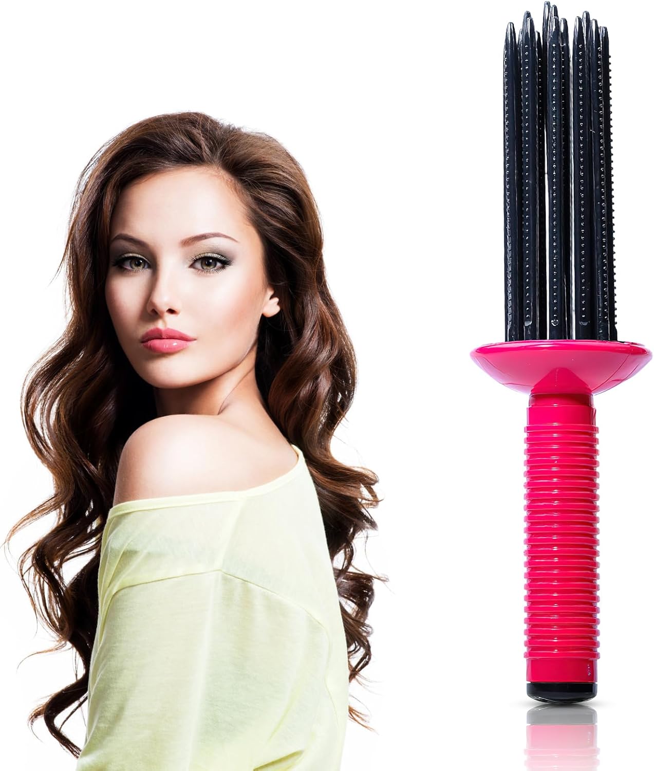 Brosse Chauffante: Cheveux Moelleux et Voyage Pratique