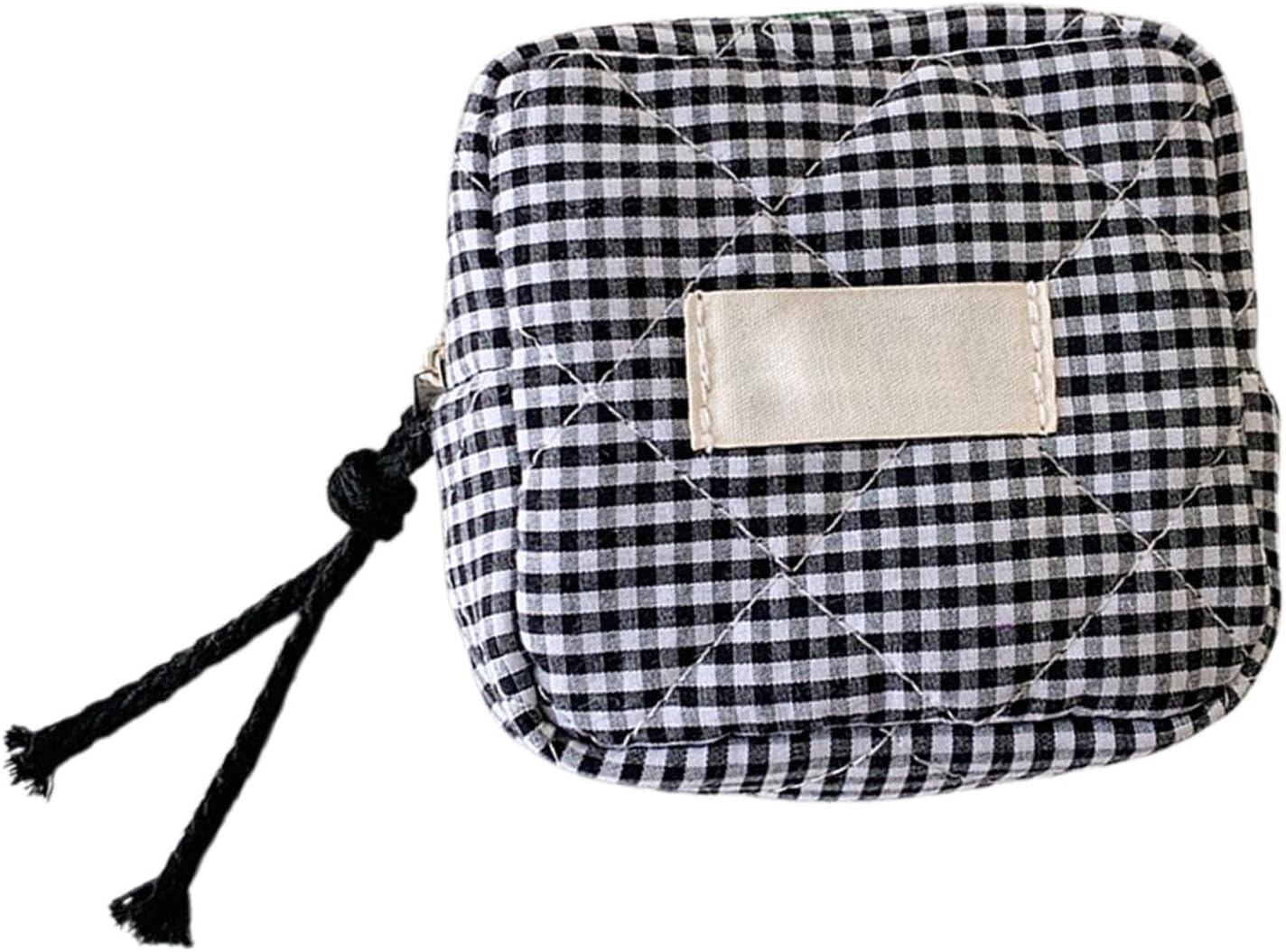 Petite trousse de maquillage : un sac cosmétique noir pratique pour les voyages et le quotidien – Image 7