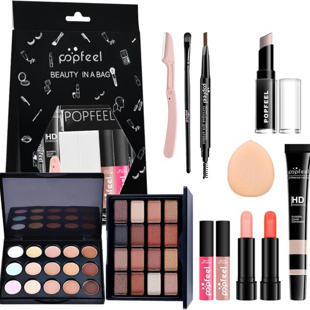 Kit de maquillage tout-en-un pour femme : la solution multifonction pour un look parfait en un clin d'œil