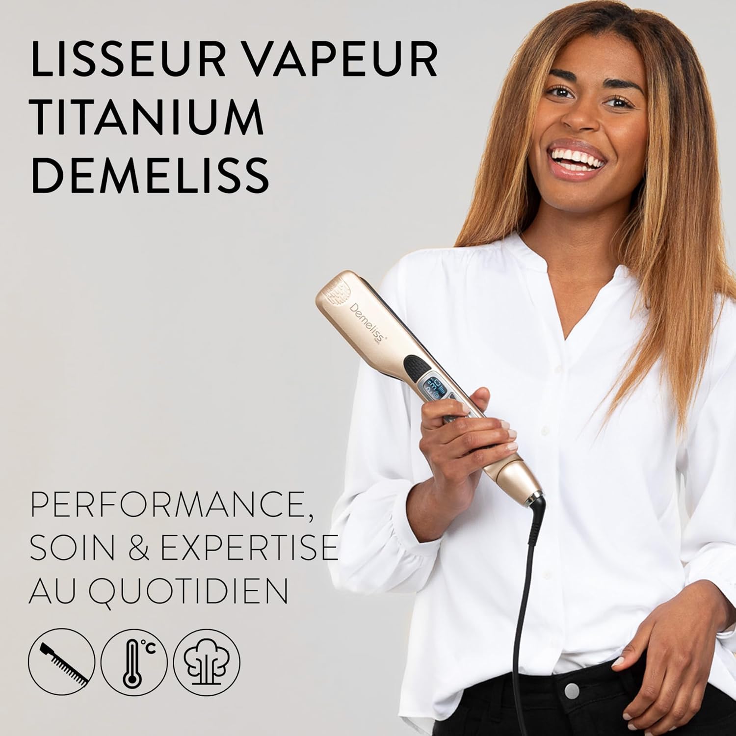 Lisseur Vapeur Titane : Lissage Parfait Pour Tous Cheveux – Image 7