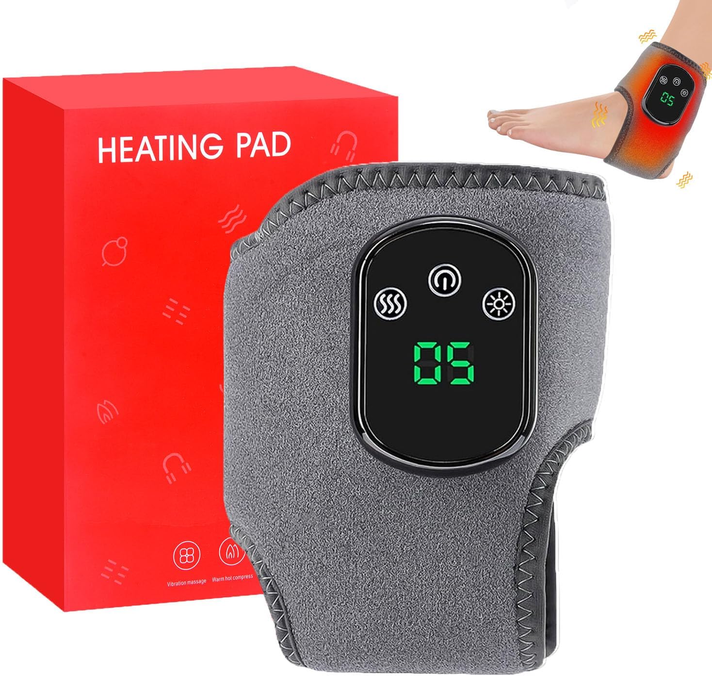 Massage pieds : masseur 3 en 1 électrique chauffant pour un confort optimal et une détente totale