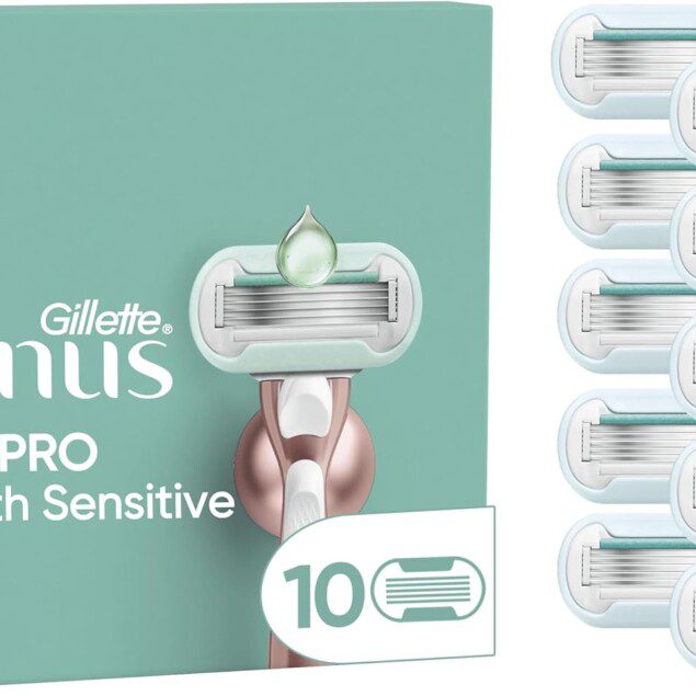 Rasoirs Gillette Venus Pro Smooth pour femmes - Apaisement peau sensible