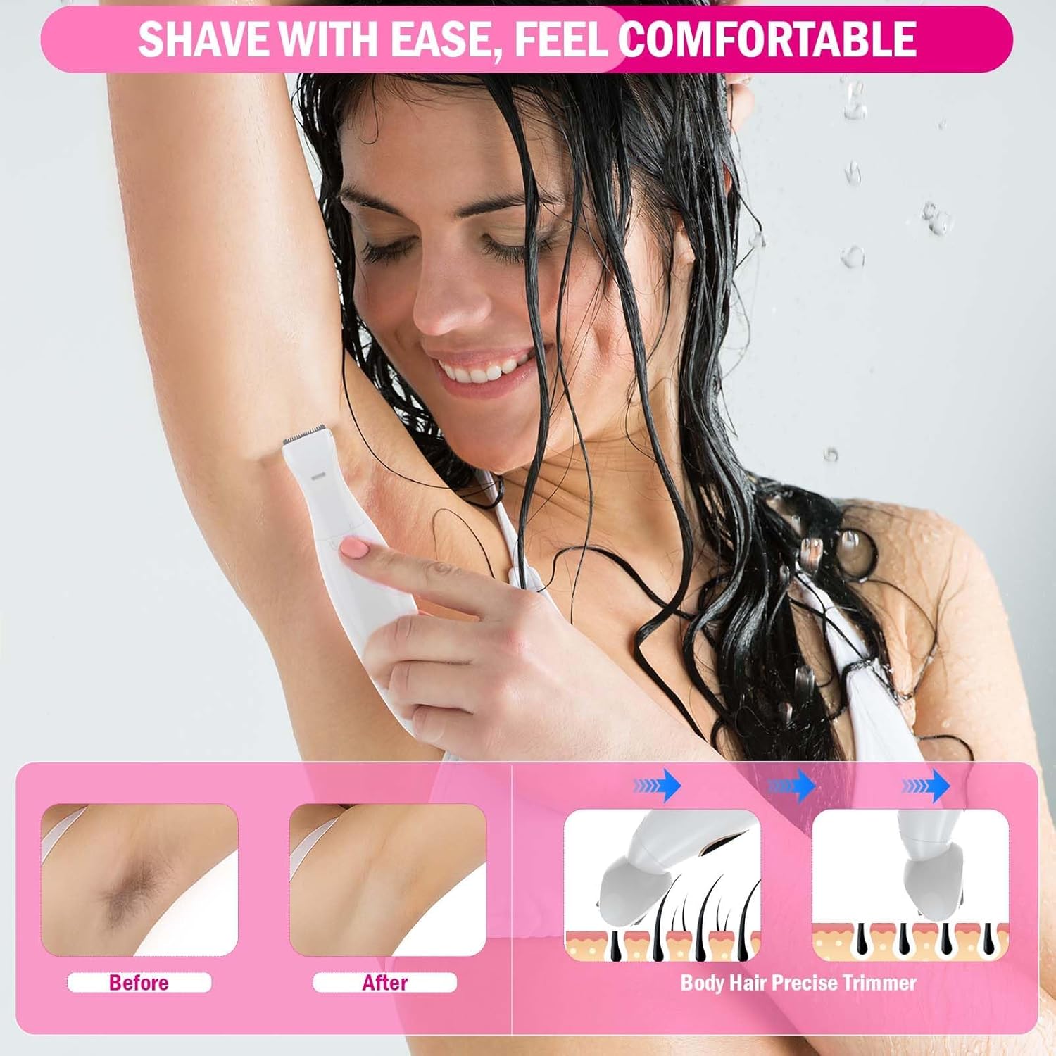 Rasoir Électrique iToncs 5 en 1 pour Femmes - Douceur et Précision – Image 6