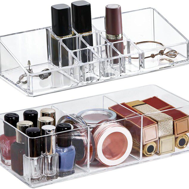 Organisateur de maquillage transparent : le rangement idéal pour les passionnées de beauté