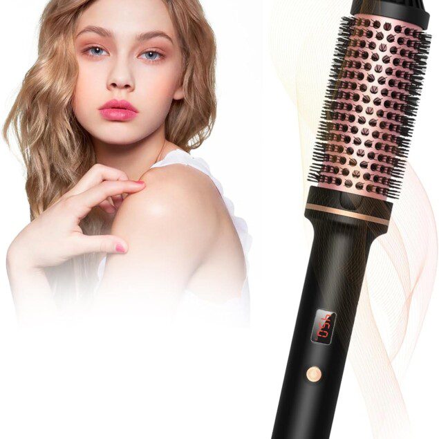 Brosse Thermique 38mm : Coiffage Parfait en Un Seul Étape
