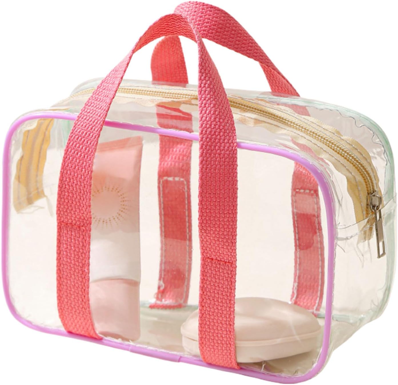 Trousse de toilette transparente : la pochette étanche idéale pour femme en voyage