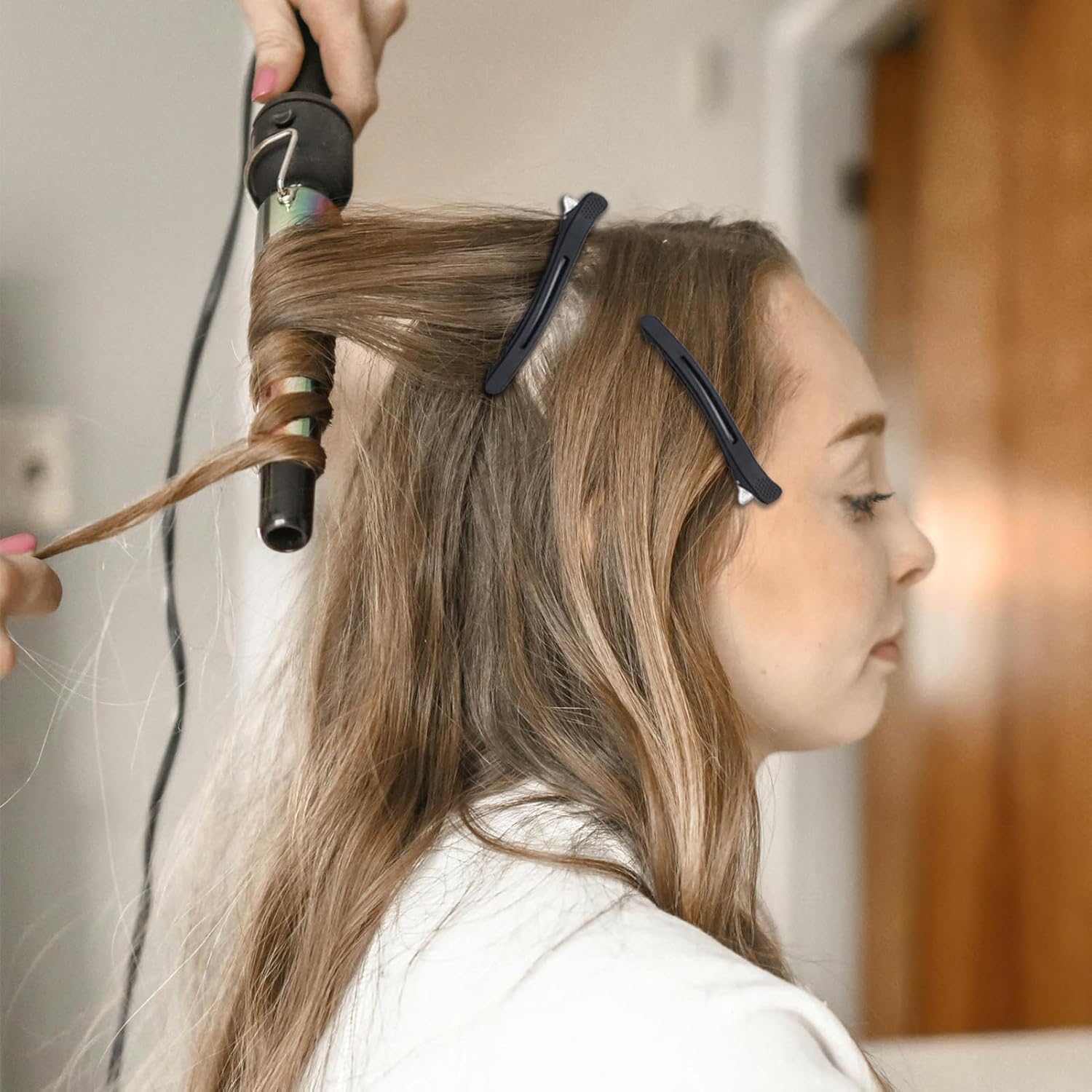 Pince à cheveux antidérapante : 6 pièces pour un coiffage élégant et durable – Image 7