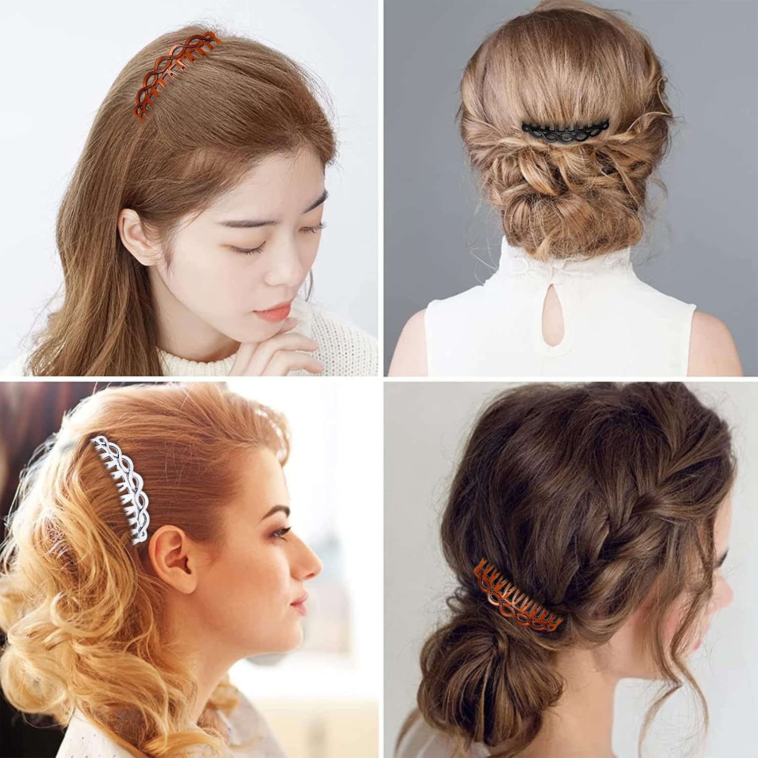 Peignes à cheveux décoratifs : 15 pièces pour sublimer vos coiffures rétro avec élégance – Image 7