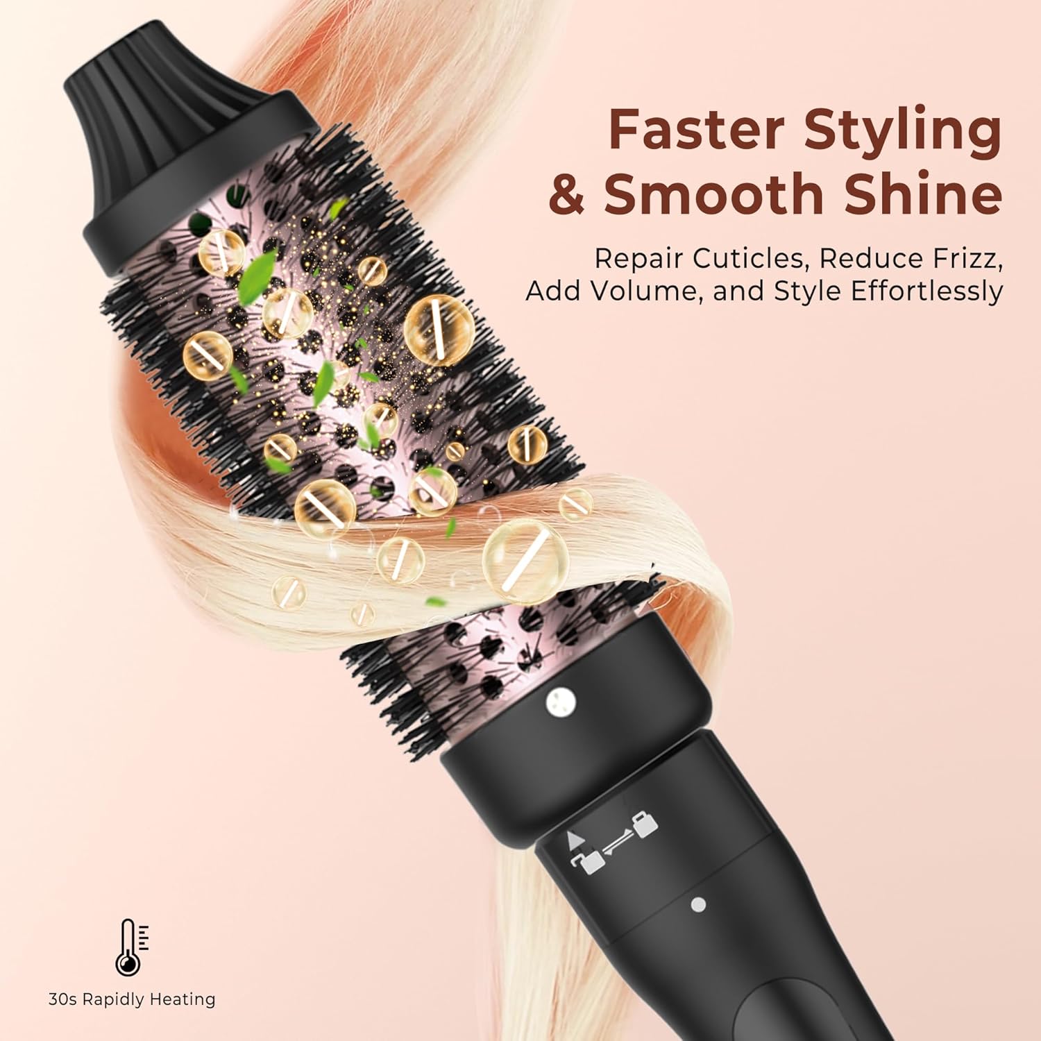 Brosse thermique et boucleur à cheveux : volume et style pour tous les types de cheveux – Image 5
