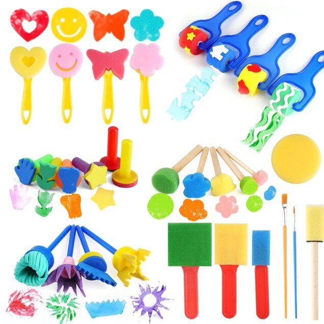 Kit de peinture pour enfant : 30 pièces créatives pour éveiller l'imagination des 2-8 ans