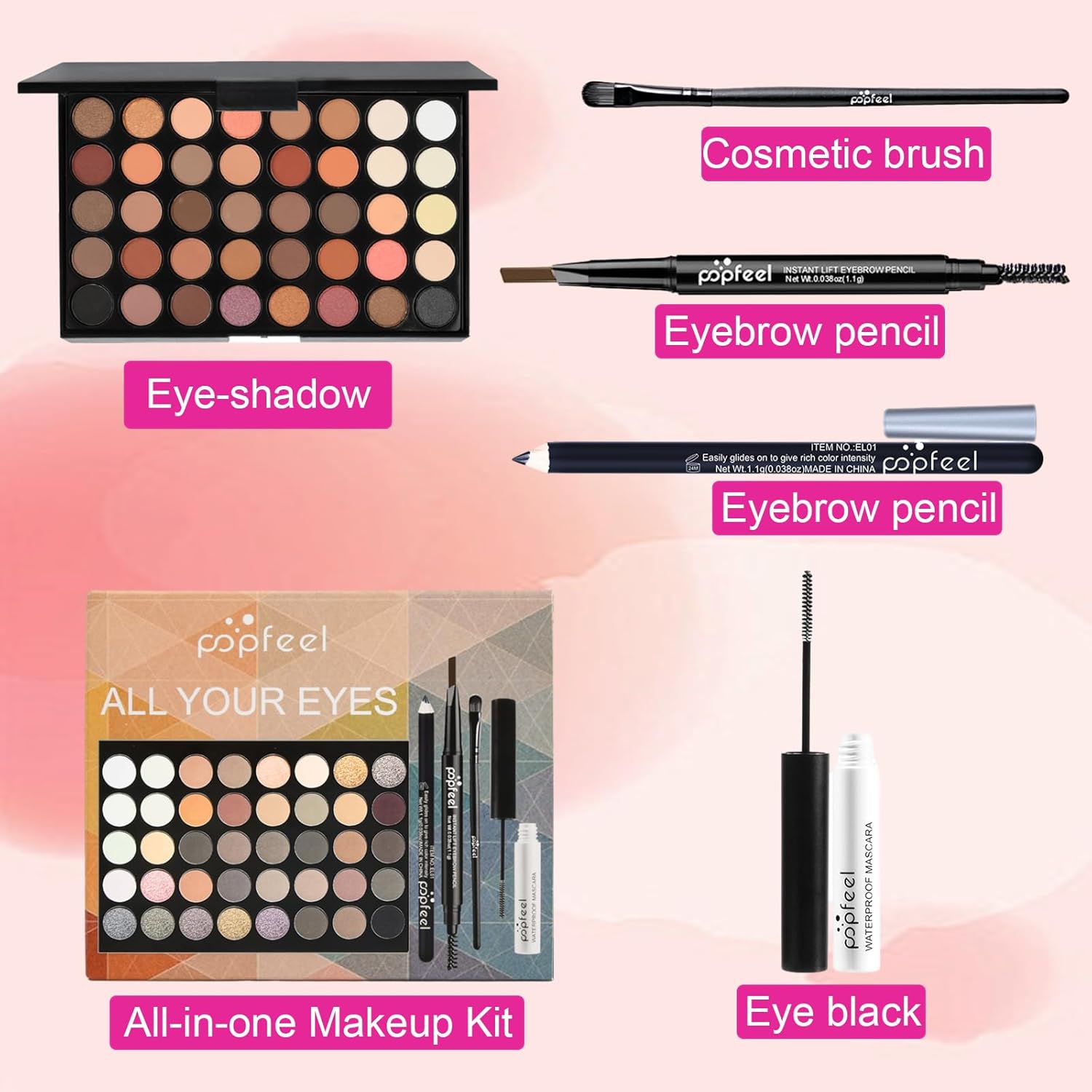 Kit maquillage tout-en-un : l’ensemble complet pour les filles et femmes passionnées de beauté – Image 2