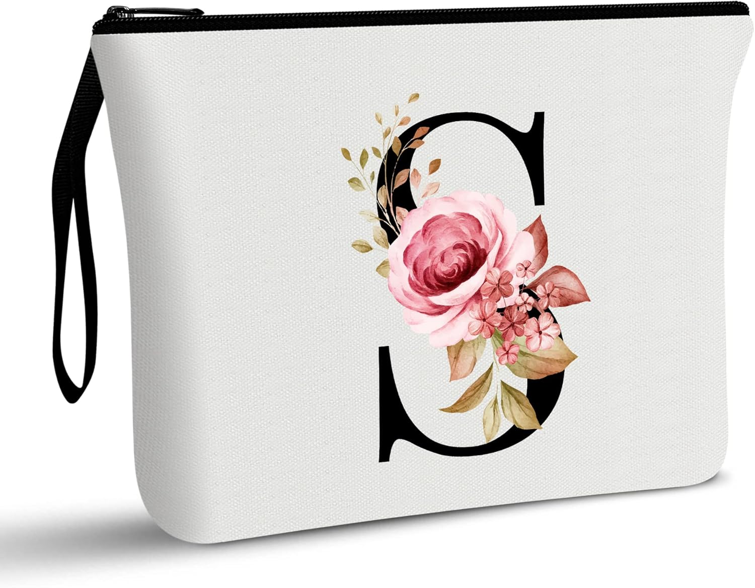 Trousse de toilette personnalisée A à Z : le cadeau parfait pour femme et demoiselle d'honneur