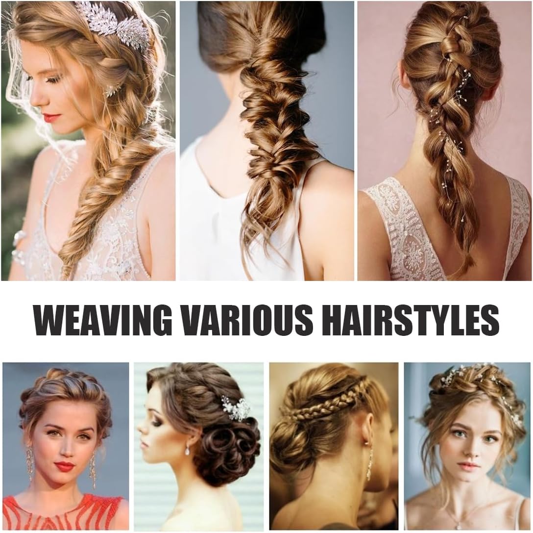 Kit de coiffure de 6 pièces : outil pratique pour créer des tresses élégantes et des queues de cheval parfaites – Image 6
