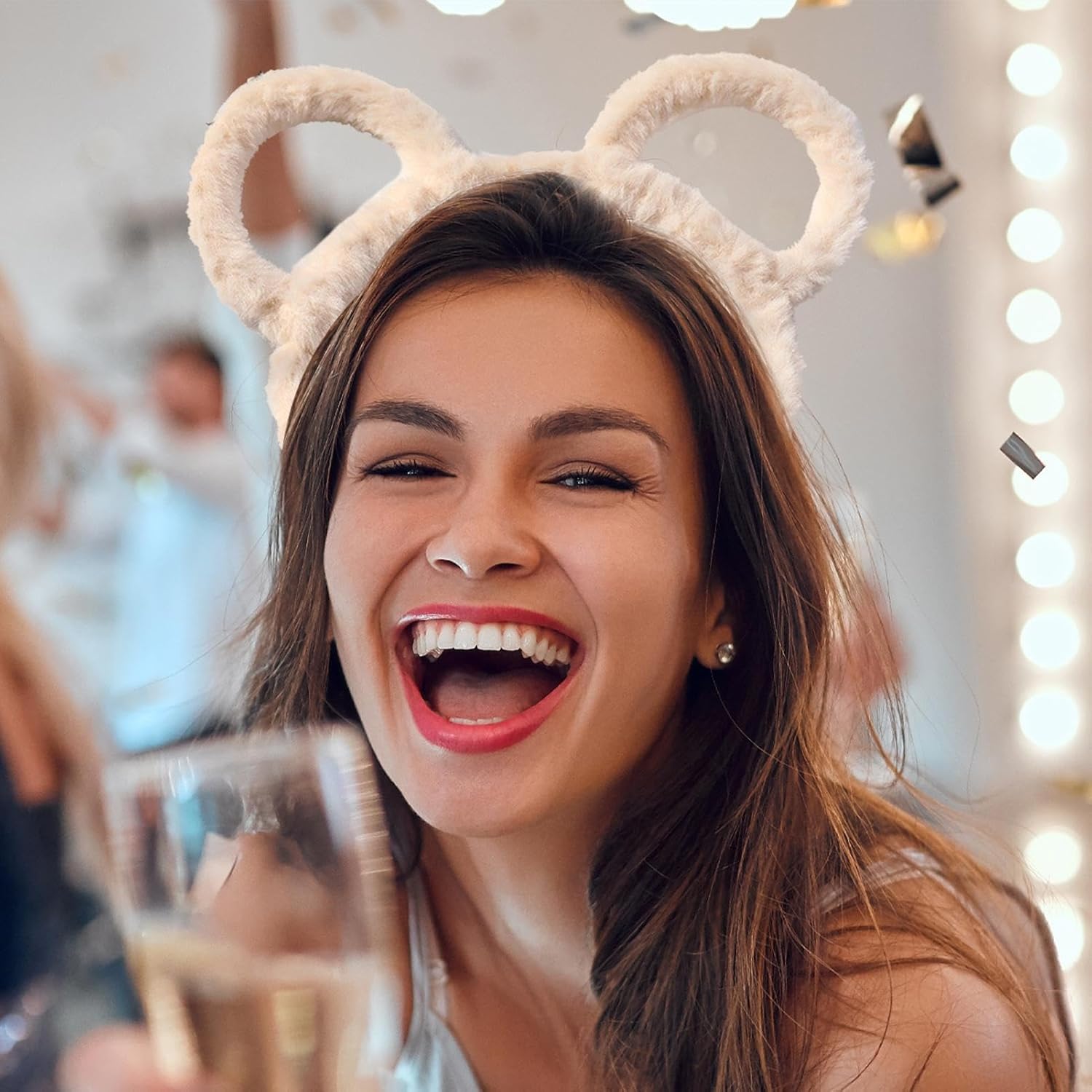 Bandeau de beauté pour le lavage du visage : un accessoire mignon et pratique pour un maquillage parfait – Image 2