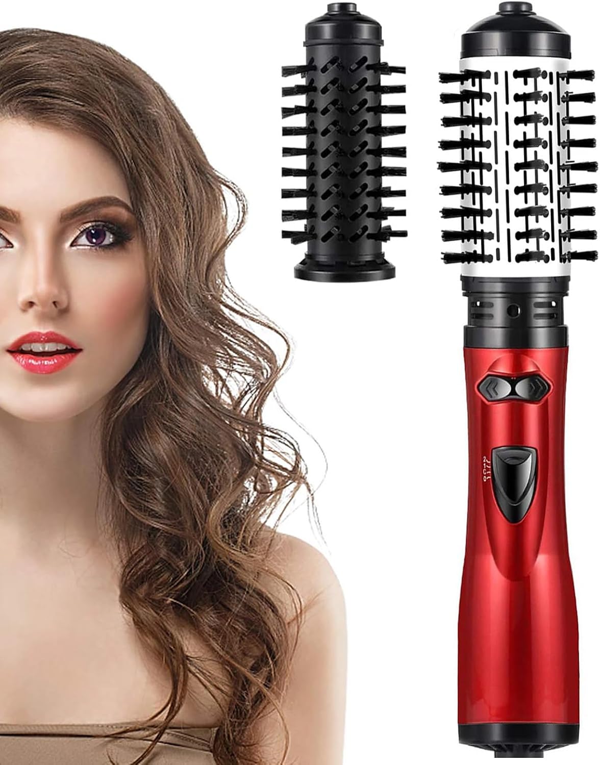 Brosse Rotative 360° : Sèche-Cheveux et Lisseur Multifonction