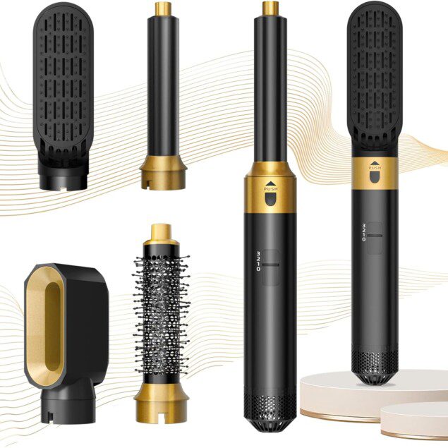 5 En 1 : Sèche-Cheveux et Brosse Innovante