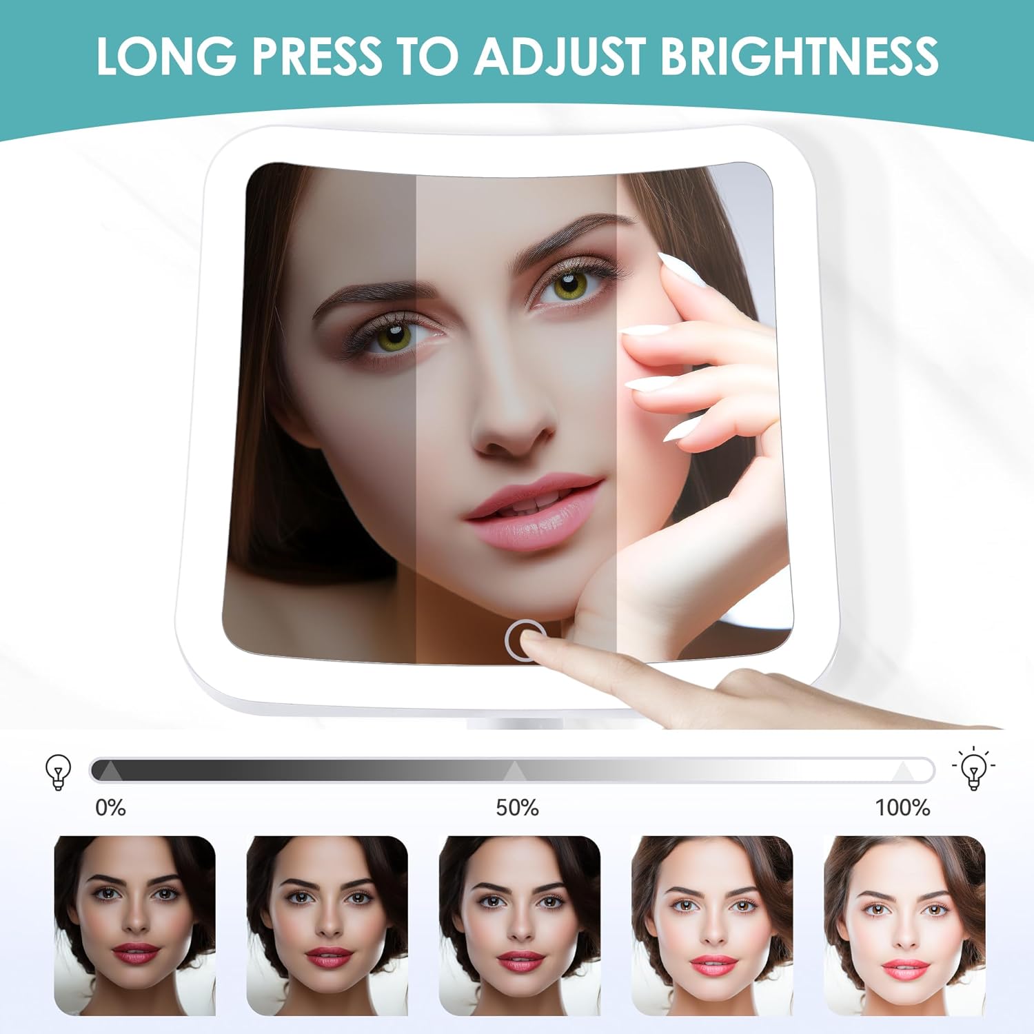 Miroir de maquillage lumineux grossissant 30x : l’accessoire idéal pour une beauté éclatante à la maison et en voyage – Image 5