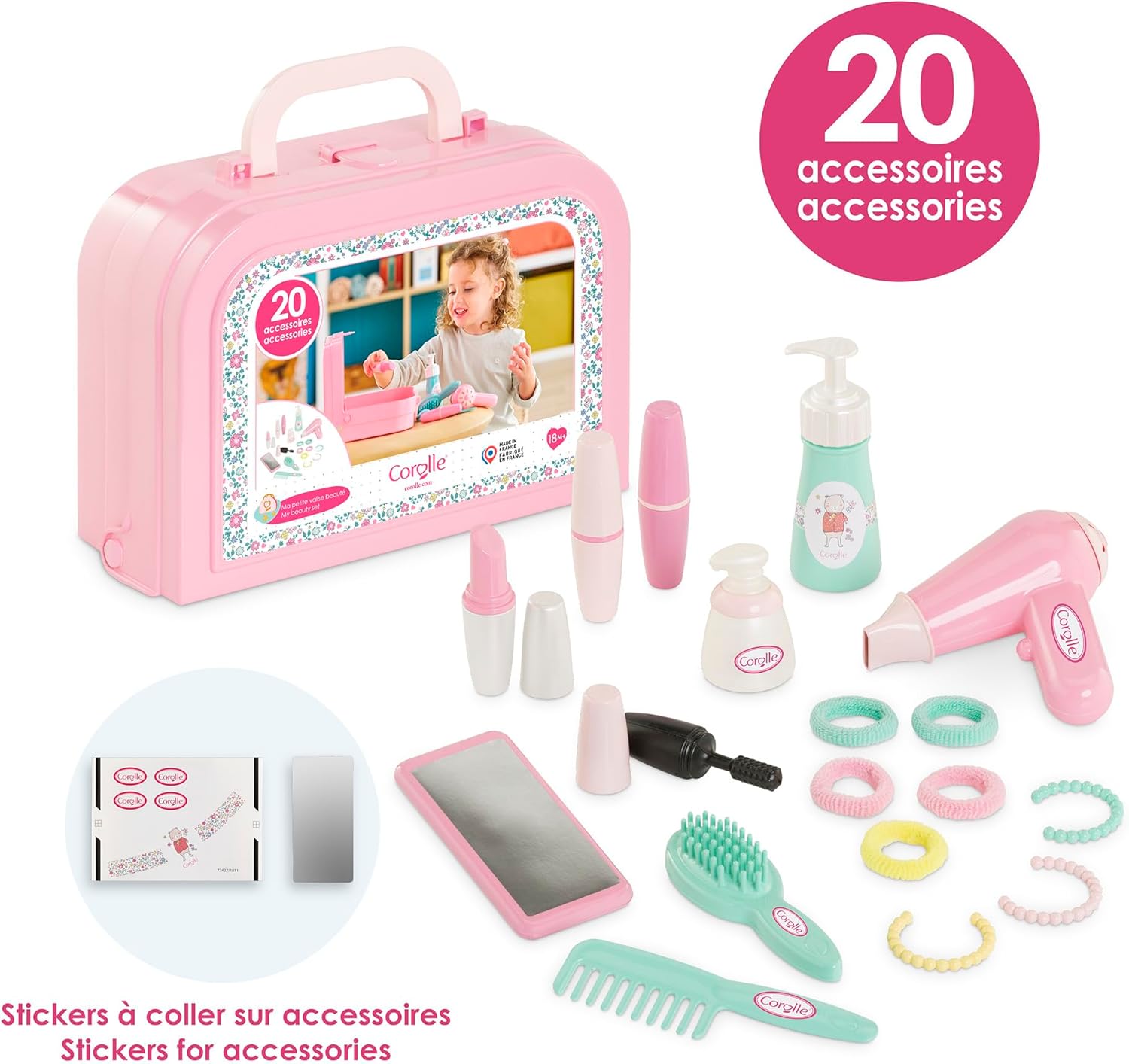 Ma petite valise beauté : 20 accessoires essentiels pour poupons et poupées dès 18 mois – Image 4