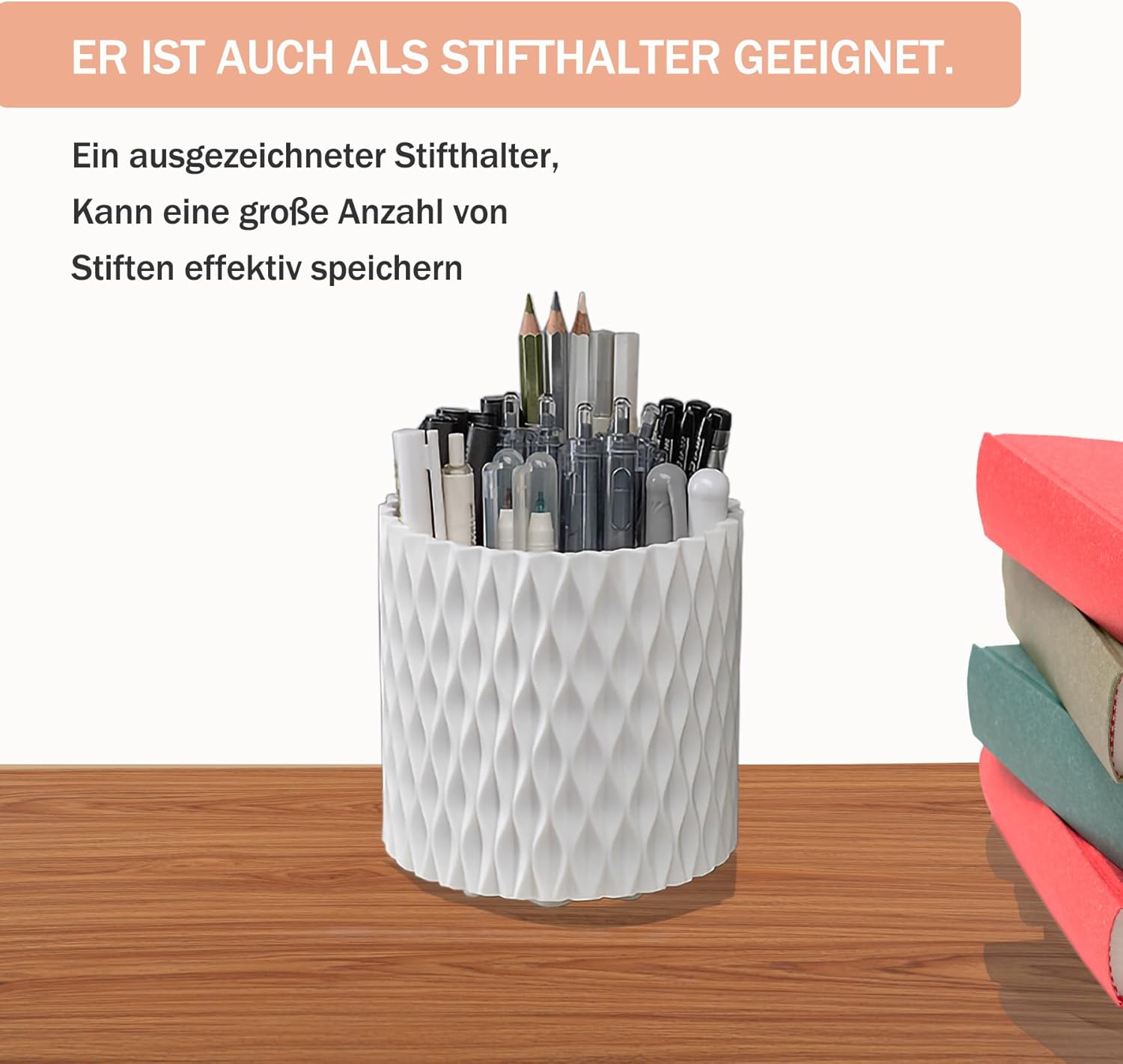 Organiseur de maquillage rotatif à 360° : l'allié parfait pour une coiffeuse bien rangée – Image 3