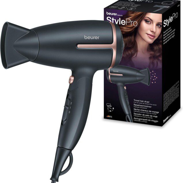 Sèche-cheveux de voyage pliable : le compagnon idéal pour des cheveux doux et souples lors de vos déplacements