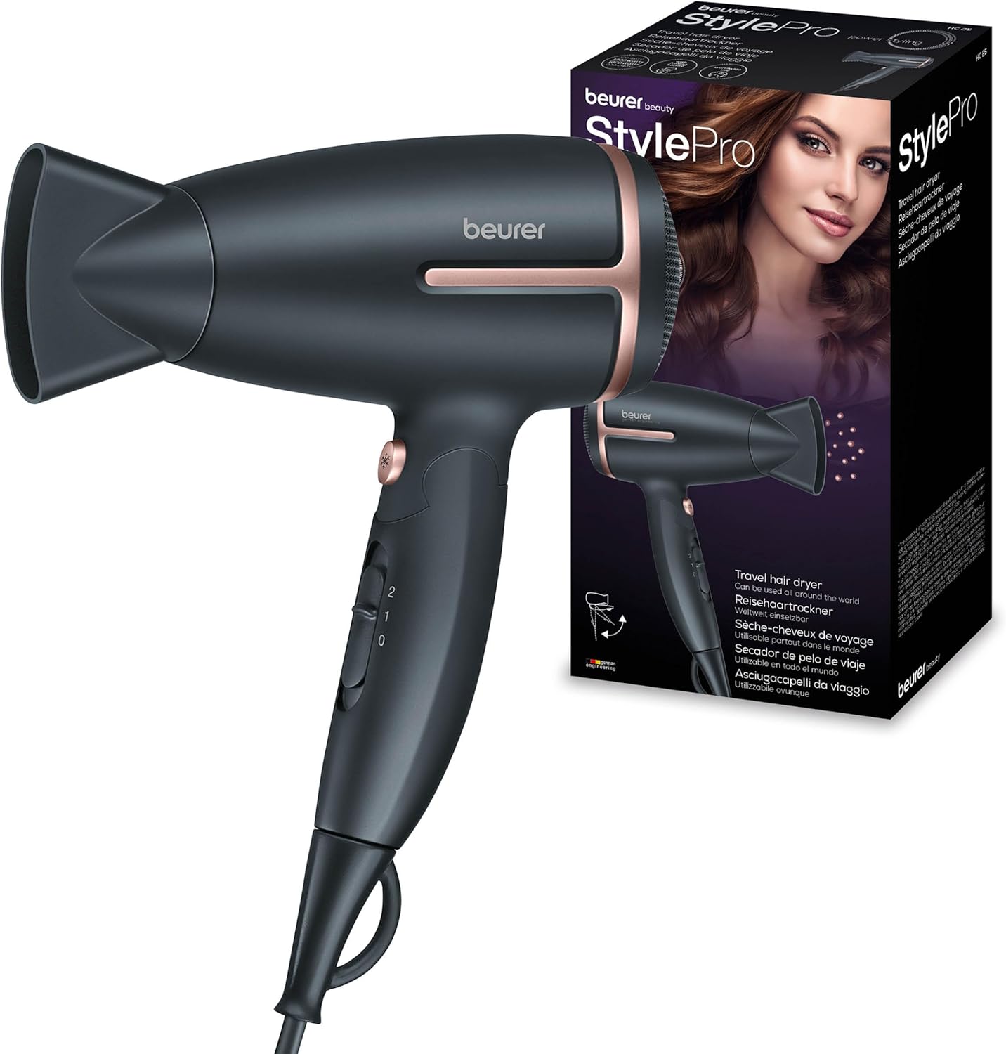 Sèche-cheveux de voyage pliable : le compagnon idéal pour des cheveux doux et souples lors de vos déplacements