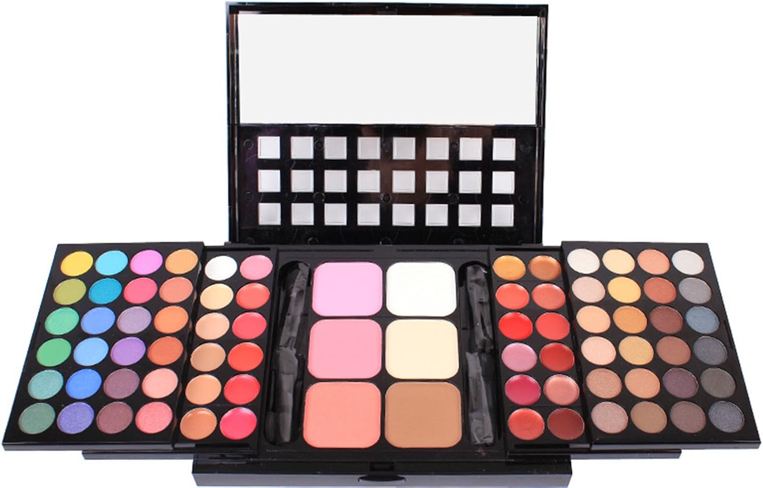 Palette de maquillage 78 couleurs : le kit idéal pour les femmes passionnées de beauté avec des ombres ultra pigmentées et des rouges à lèvres éclatants – Image 3