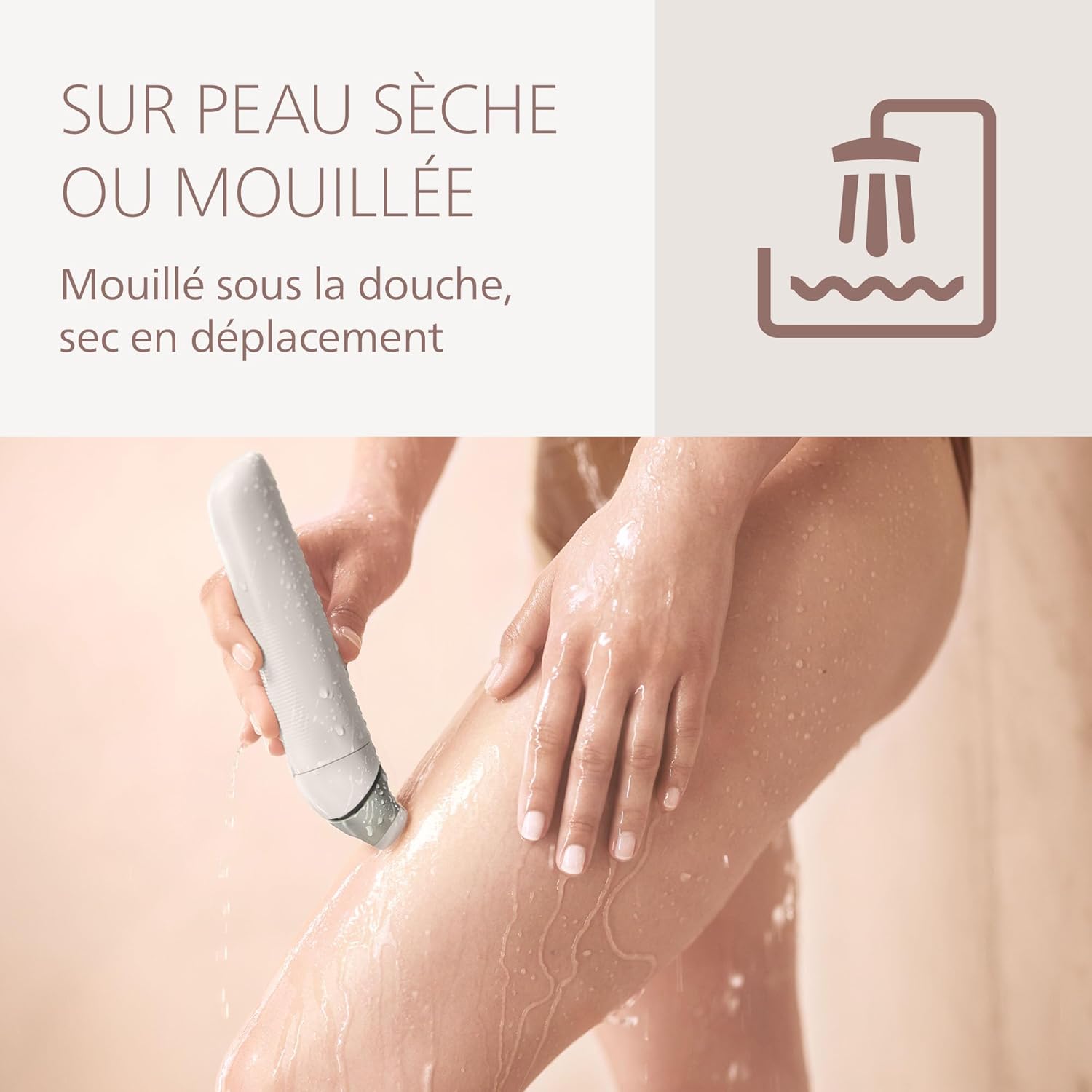 Philips Lady Shaver 8000 - Épilation douce pour femmes – Image 7
