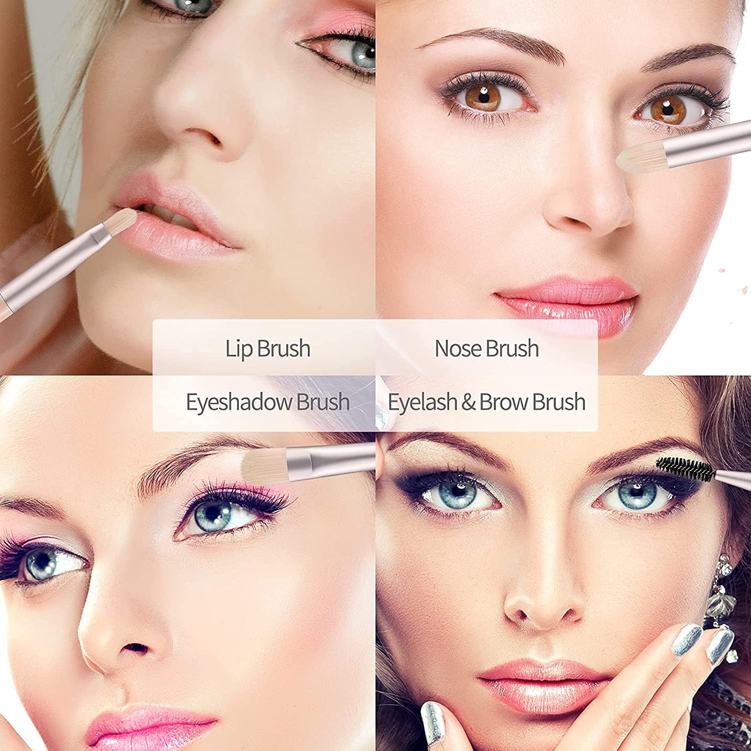 Pinceaux maquillage yeux professionnels : un set de 8 pièces pour un teint parfait et un look éclatant – Image 6