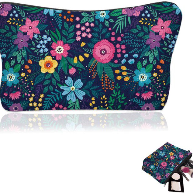 Trousse de maquillage élégante pour femme : le rangement multifonctionnel idéal pour vos cosmétiques
