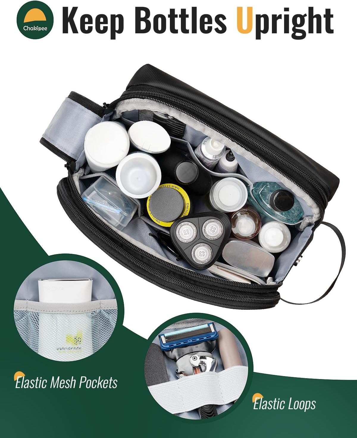 Trousse de toilette étanche pour hommes et femmes : l'accessoire idéal de voyage pour ranger vos essentiels cosmétiques – Image 6