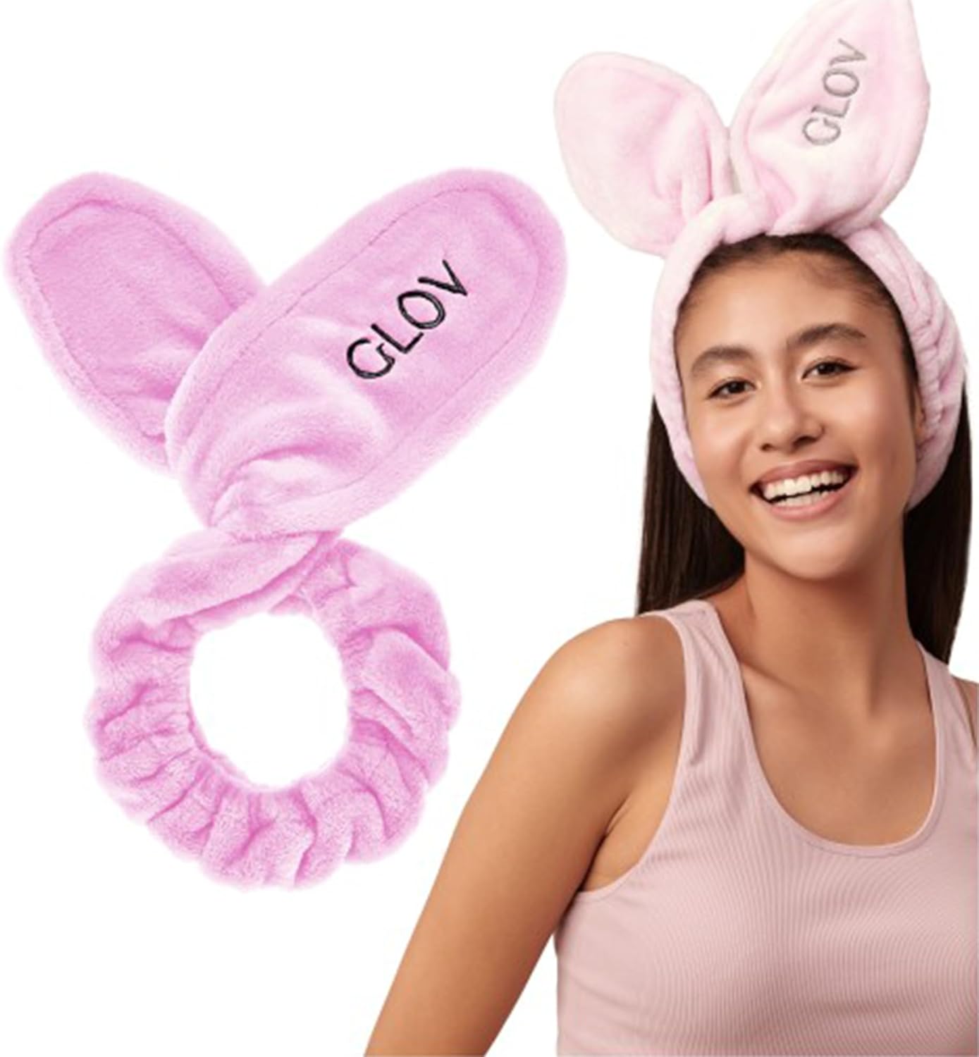 Bandeau élastique rose avec motif de lapin : l'accessoire chic pour démaquillage et soins du visage Découvrez le bandeau élastique rose avec motif de lapin, l'accessoire idéal pour toutes les amatrices de beauté qui souhaitent maintenir leurs cheveux en place tout en ajoutant une touche de style à leur rituel de démaquillage et de soins du visage. Profitez d'un moment de douceur et d'élégance au quotidien !