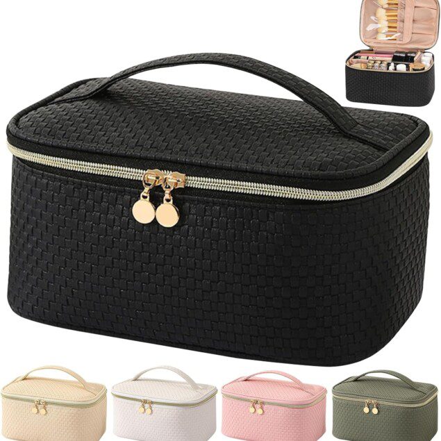 Trousse de toilette femme : l'accessoire indispensable pour un voyage organisé et élégant   Grande capacité et design imperméable pour tous vos essentiels de beauté  