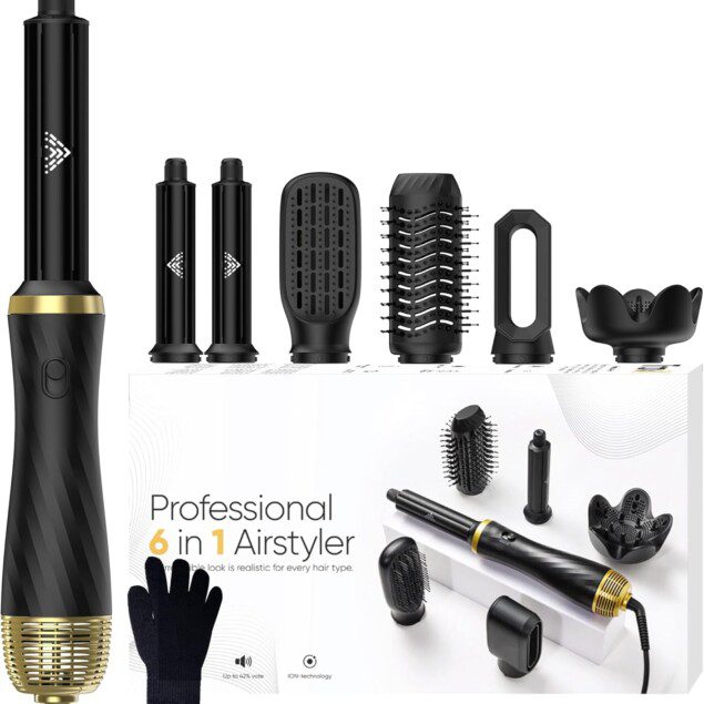 MogaWave Air Styler 6 en 1 : le séchoir et boucleur idéal pour cheveux secs et stylés