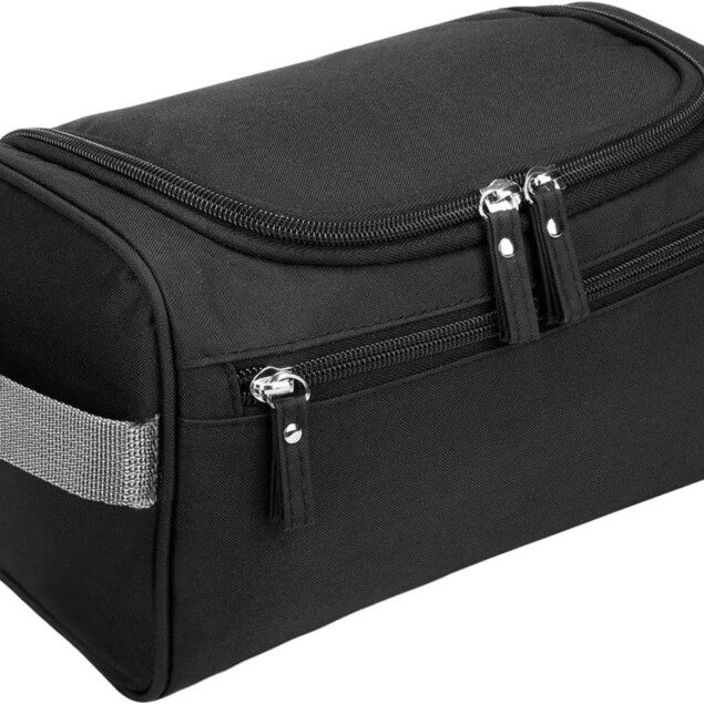 Trousse de toilette élégante et étanche : l'organisateur parfait pour hommes et femmes en voyage, au gym ou en affaires