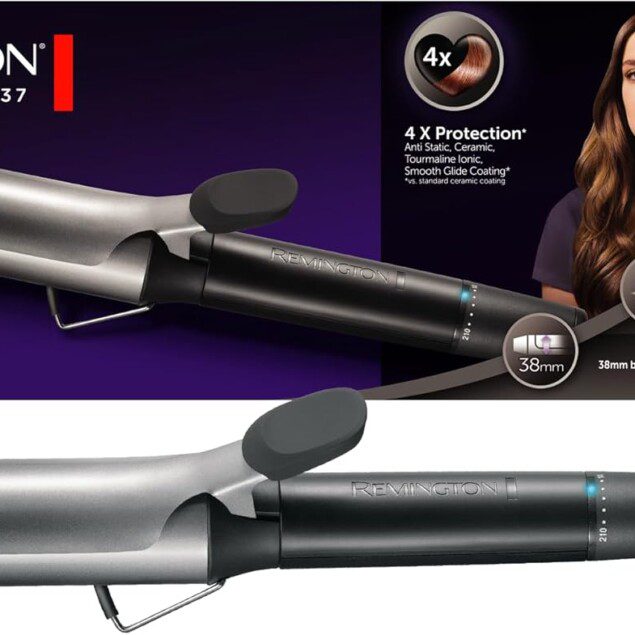 Boucleur à cheveux 38 mm : pour des boucles glam durables et protégées  
Découvrez le fer à boucler Pro Big Curl avec 4X protection, idéal pour les cheveux exigeants