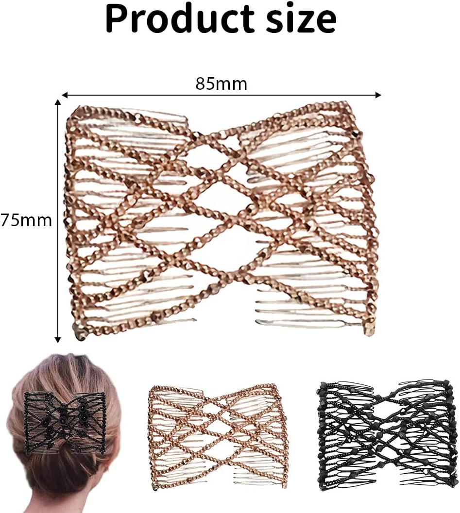 Peigne de cheveux extensible magique : l’accessoire parfait pour les femmes en quête de style et de confort – Image 2