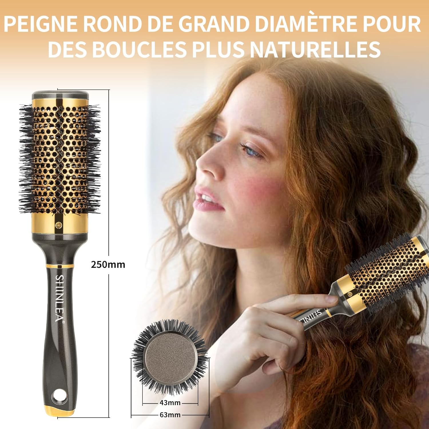 Brosse cheveux démêlant : l'alliée parfaite pour filles, femmes et hommes, pour un coiffage facile et un volume éclatant – Image 7