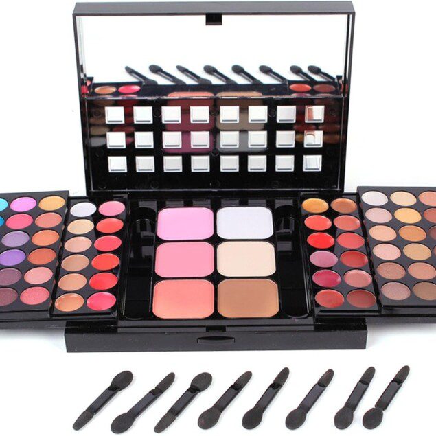 Palette de maquillage 78 couleurs : le kit idéal pour les femmes passionnées de beauté avec des ombres ultra pigmentées et des rouges à lèvres éclatants