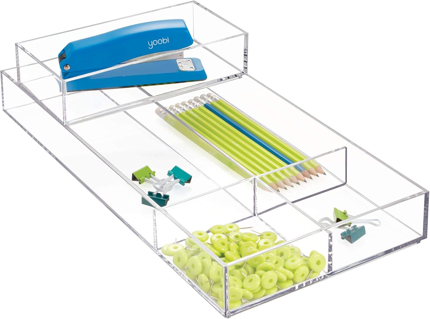 Organisateur de maquillage transparent : idéal pour un rangement élégant et pratique – Image 5