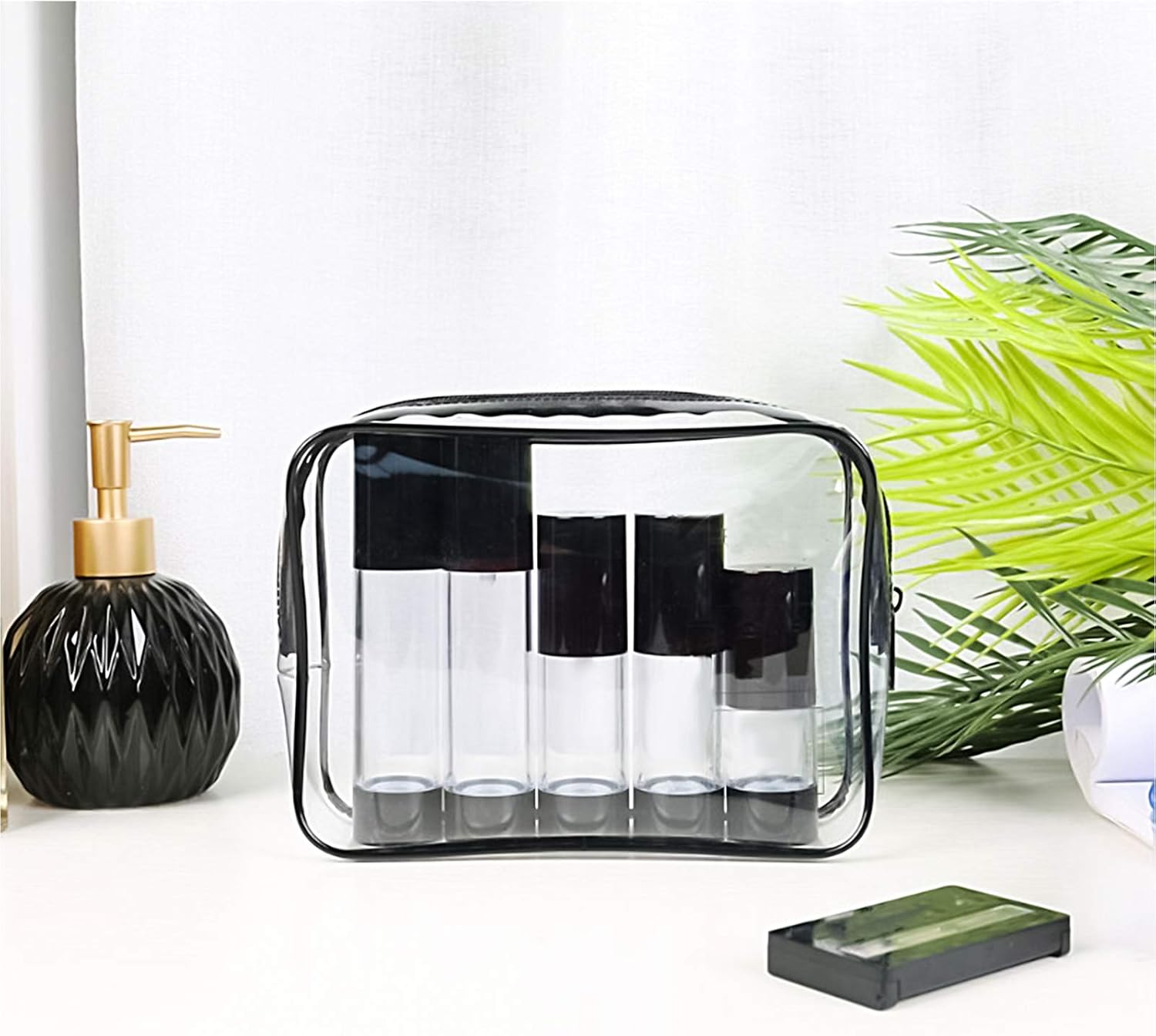 Trousse de toilette transparente : l'organisateur idéal pour hommes, femmes et enfants en voyage – Image 6