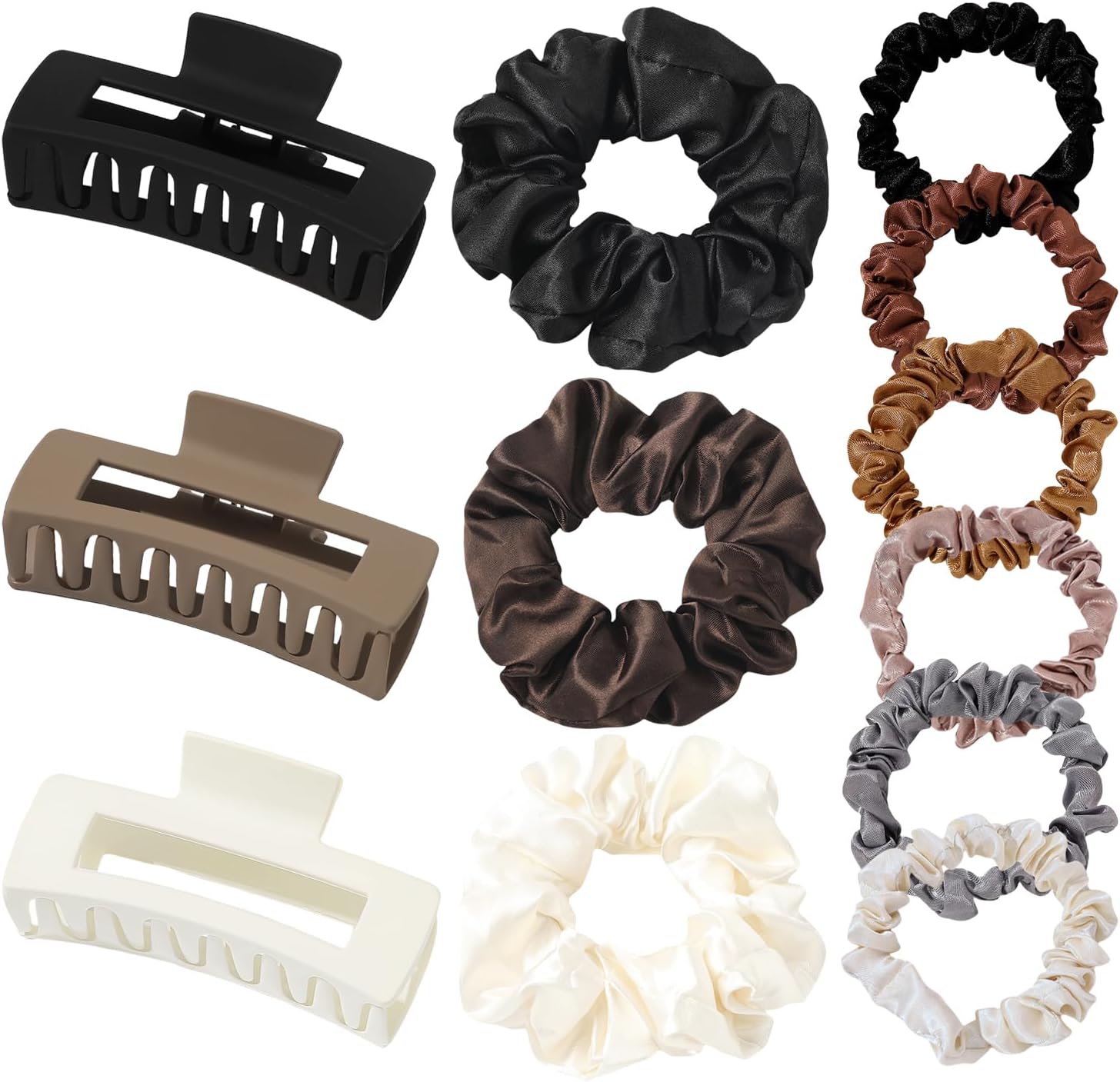 Pinces à cheveux en lot de 12 : accessoire élégant pour femmes et filles aux cheveux fins