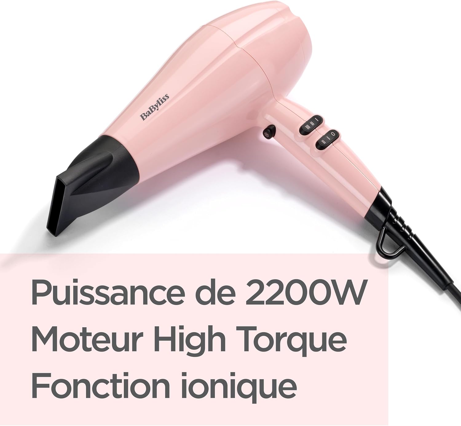 Sèche-cheveux pro 2200W : pour un coiffage rapide et brillant à la maison – Image 5