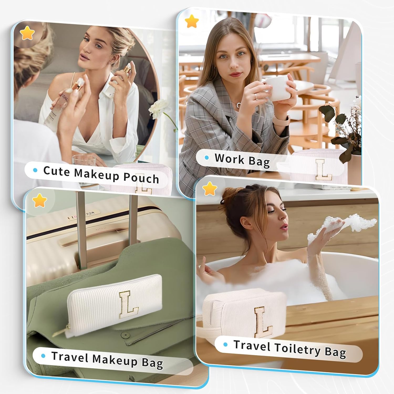 Trousse de maquillage femme : l'ensemble pratique pour un voyage stylé et organisé – Image 6