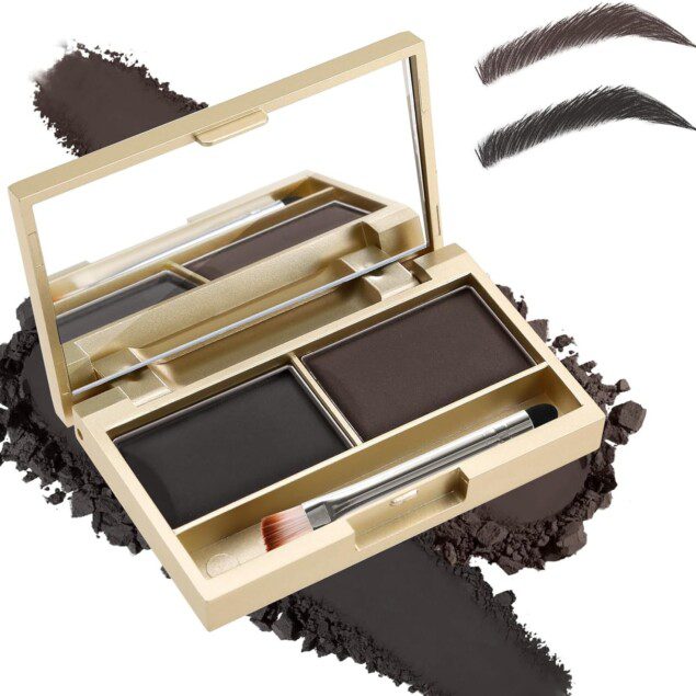 Palette de poudre à sourcils waterproof : pour un regard naturellement défini et élégant