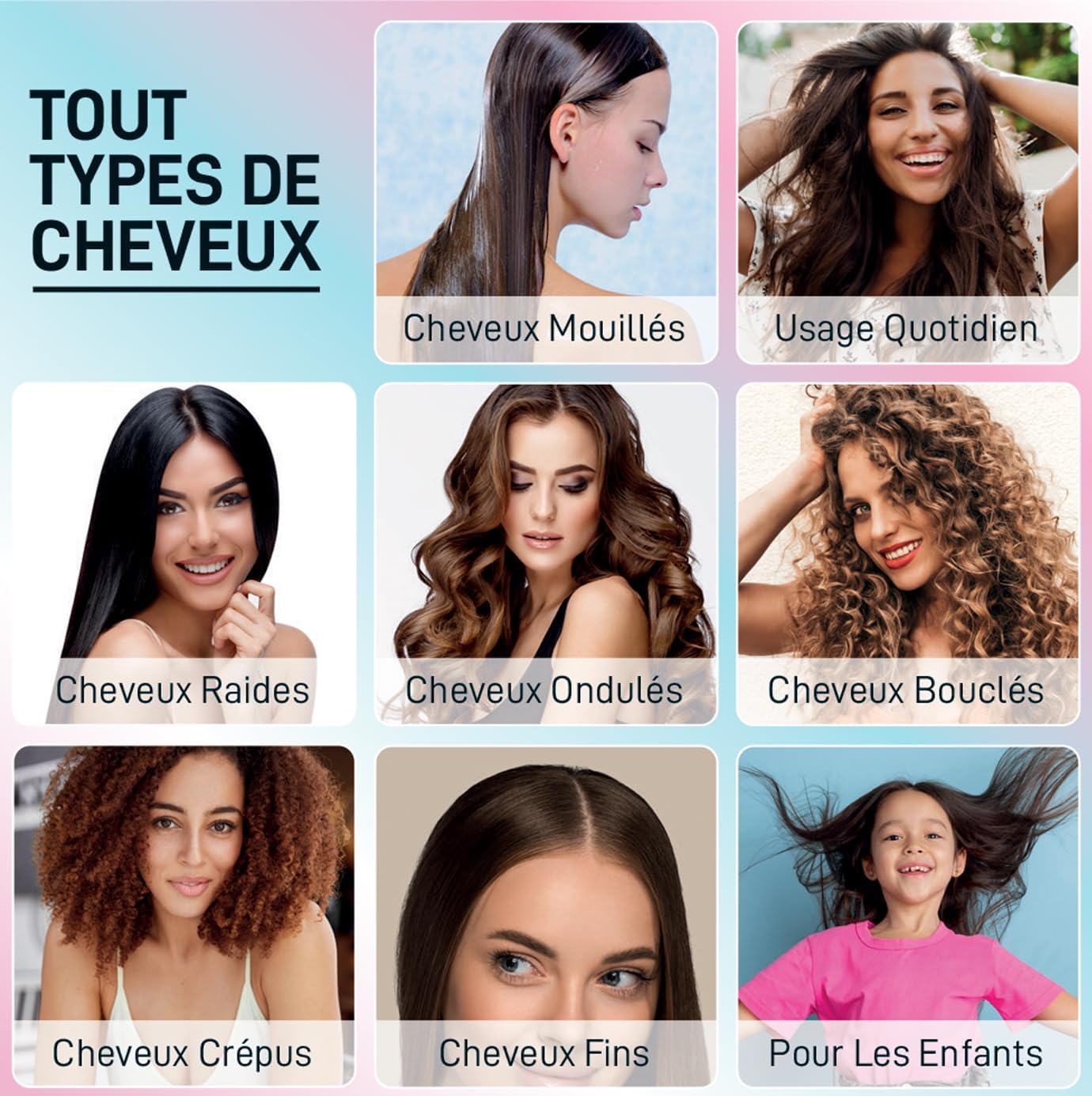 Brosse à cheveux démêlant en poils de sanglier : pour des cheveux doux et brillants sans tirer – Image 3