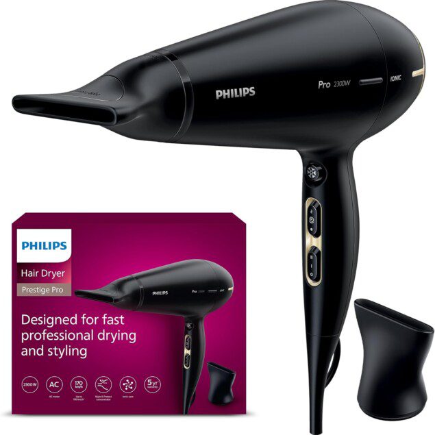 Sèche-cheveux professionnel pour un séchage rapide et une stylisation parfaite
Découvrez le sèche-cheveux haute performance 2300 W avec 2 concentrateurs, idéal pour les coiffeurs et les passionnés de beauté